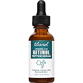 Ebanel Retinol Serum for Face with Vitamin C, Peptides & Hyaluronic Acid, Anti Aging Face Serum for Fine Lines, Uneven Skin Tone, Dark Spots & Texture, Pore Minimizer with Resveratrol & Niacinamide