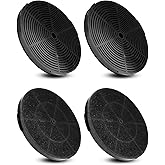 QAGGUM Carbon Charcoal Filter Fit for 30" Convertible Ductless/Ventless Wall and Island Range Hoods, Range Hood Filter Replace WRHF005S2, 4Pcs