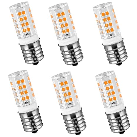 Amazon.com: LeMeng 120 V E17 Bombilla LED 4 W 400 lm blanco ...