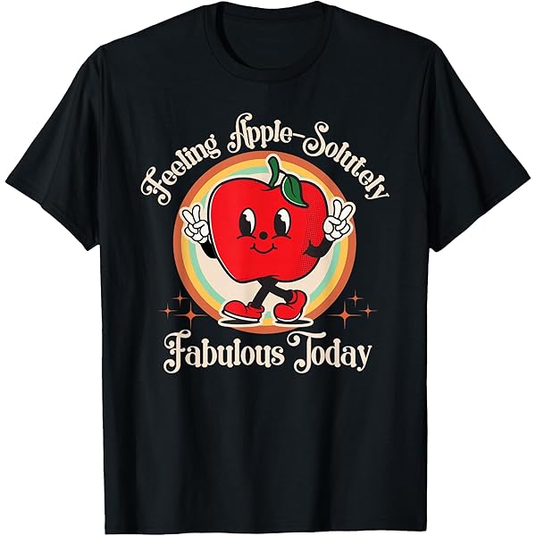 Amazon.com: Funny Cutest Apple In The Orchard Apple Picking Kids T