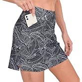 M MOTEEPI Skorts for Woman 16" Golf Skirt for Women Tennis Skirt with 4 Pockets High Waisted Athletic Skirts