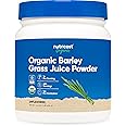 Nutricost Organic Barley Grass Juice Powder (1 LB) (Unflavored)