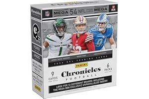 2022 Panini Chronicles NFL Football Trading Cards Mega Box