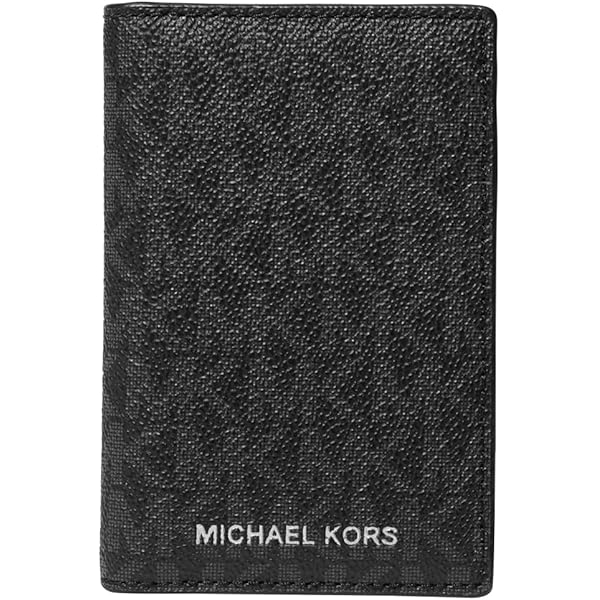 Amazon.com: Michael Kors Men's Malone Folding Card Case, Black