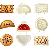 3Pcs Mini Hand Pie Molds - Dough Presser Pocket Pie Molds for Baking - One Press Pie Maker Set for Thanksgiving Christmas Party Potluck with Dumplings and Cookies Shapes