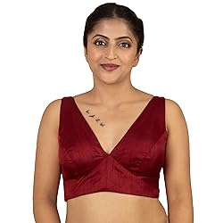 FIGURE'S DESIGNER Women's Dupion Raw Silk