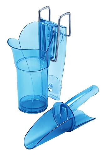 San Jamar Saf-T-Ice Plastic Ice Tote – 6 Gallon, BPA Free, With Hanger - View #8