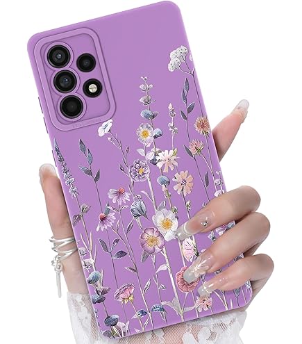 Amazon.com: Phone Case for Samsung Galaxy A52 5G/4G with Tempered