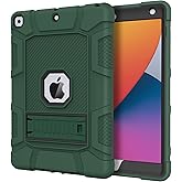 Azzsy Case for iPad 9th Generation/iPad 8th Generation/iPad 7th Generation (10.2 Inch, 2021/2020/2019 Model), Slim Heavy Duty
