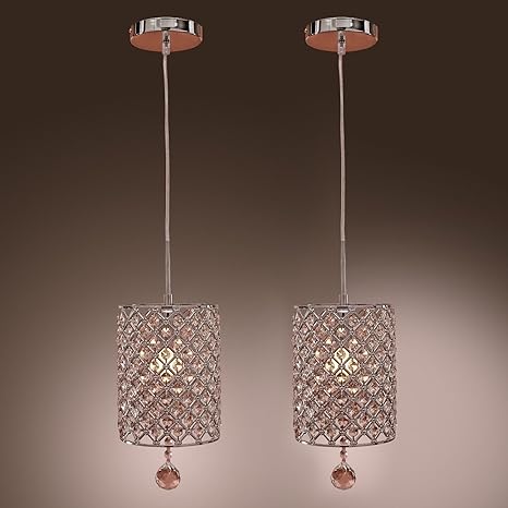 Lightinthebox Sale 2pc Double Modern Crystal Ceiling Light Pendant