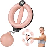 NISUNS Digital Display Arm &amp; Shoulder Workout, 360&deg; Hand-Crank Forearm Trainer, Shoulder Exercise &amp; Mobility Trainer for Home, Upper Body Strength Fitness for Men &amp; Women