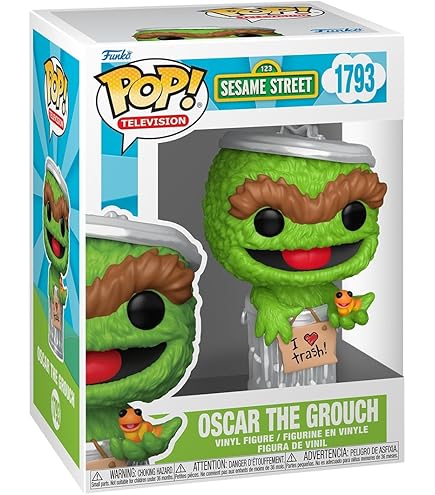 Medicom Sesame Street: Oscar The Grouch (Original Orange Version
