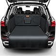 Alfheim Car Boot Liner Protector - Nonslip Waterproof Pet Dog Back Seat Cover - Durable Washable Cargo Cover Mat Travel, Universal for Medium Small Car Truck SUV (Grey)