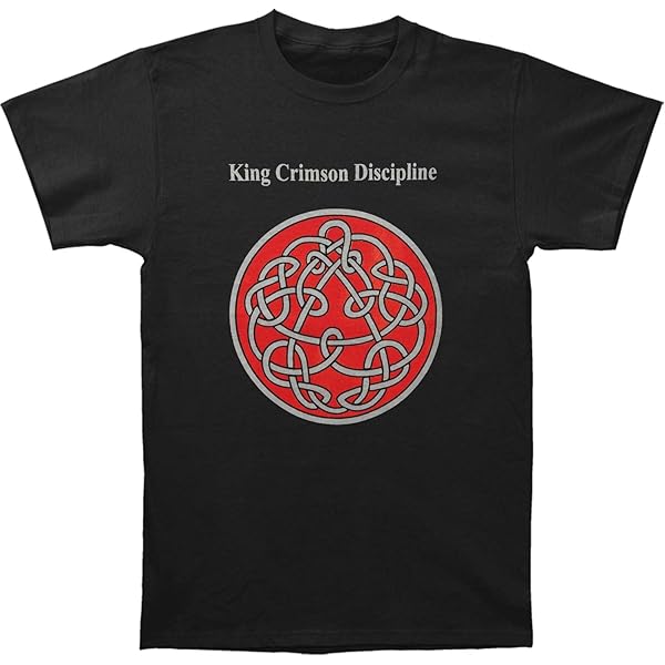 Amazon.com: King Crimson Men's Discipline T-shirt Small Red