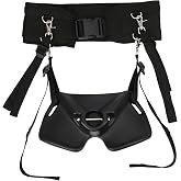 Alomejor Fishing Rod Fighting Belt, Fishing Belt Shoulder Harness Stand Up Fish Fighting Rod Holder