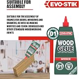 EVO-STIK Wood Glue 1L Interior Extra Strong Fast Setting Clear Drying view 4