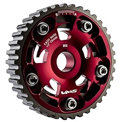 VMS RACING Adjustable Fang CAM GEAR in RED Anodized