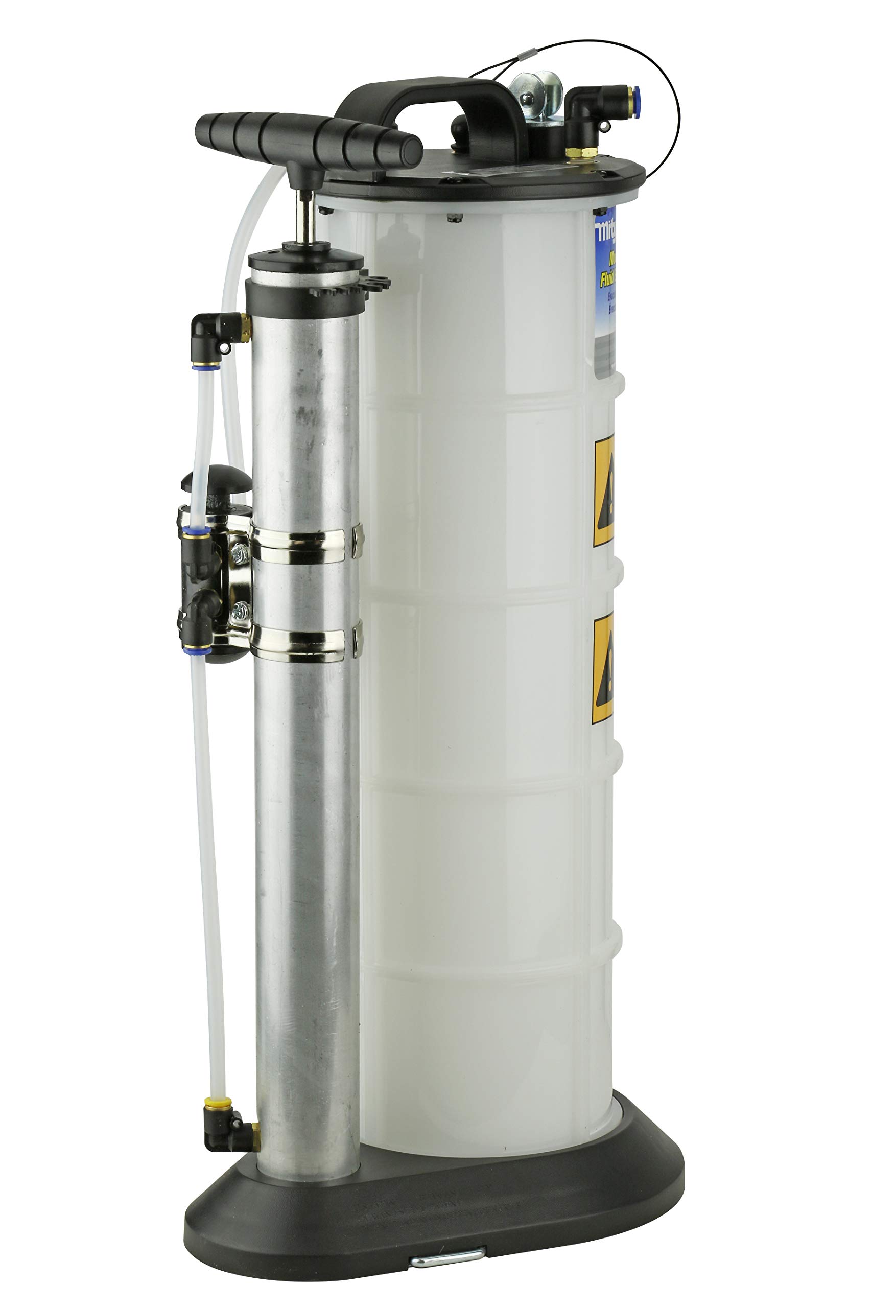 Mityvac 7201 Manual Fluid Evacuator Plus with 2.3 Gallon Reservoir; Evacuates or Dispenses