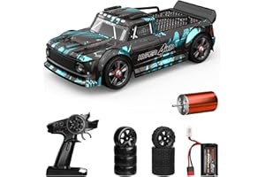 TesPower MJX Hyper Go 14301 Brushless RC Car, 1/14 2.4G 4WD Off-Road Racing Drift Remote Control Car, 42KM/H high Speed Electric Hobby Toy Truck