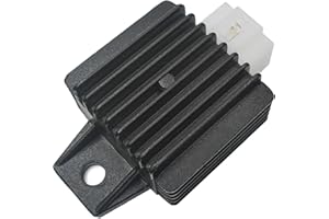GEARLINTON 4 Pin Voltage Regulator Rectifier for GY6 Engine 50cc 60cc 80cc 125cc 150cc Chinese Moped Scooter ATV Replacement Part