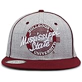 The Game NCAA Licensed, Mississippi State Bulldogs Flat Brim Snapback Hat