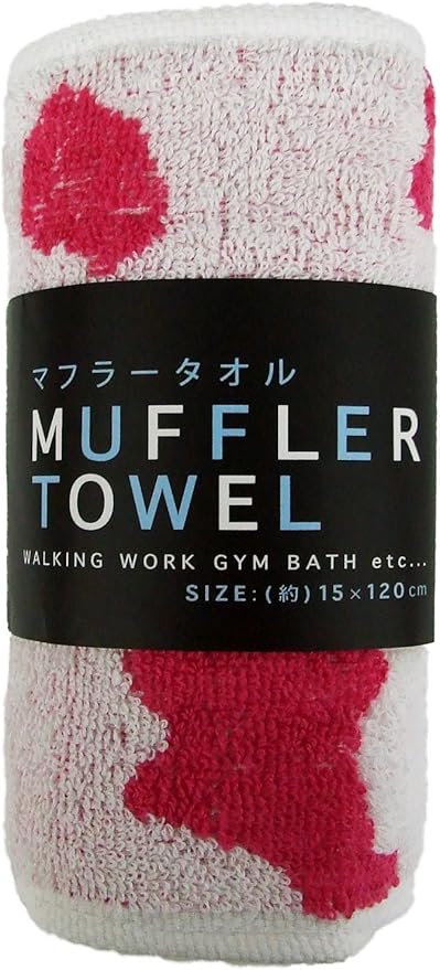 Amazon 八木春 おしゃれスポーツタオル うし柄 チェリー フェイスタオル ホーム キッチン オンライン通販