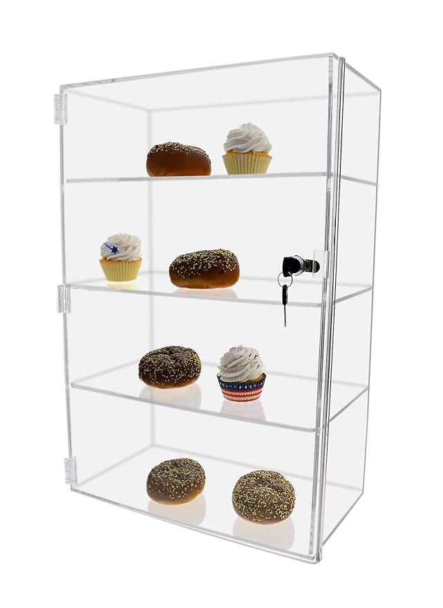 Vertical Acrylic Display Case 24" H Kitchen & Dining