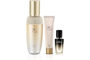 SOORYEHAN GINSENG Essence Advanced Set (85 ml/2.87 fl oz) Reduces Wrinkles/Fine Lines, Promotes Even Skin Tone. Ginseng Complex, Ginsenosides | Korean Skincare