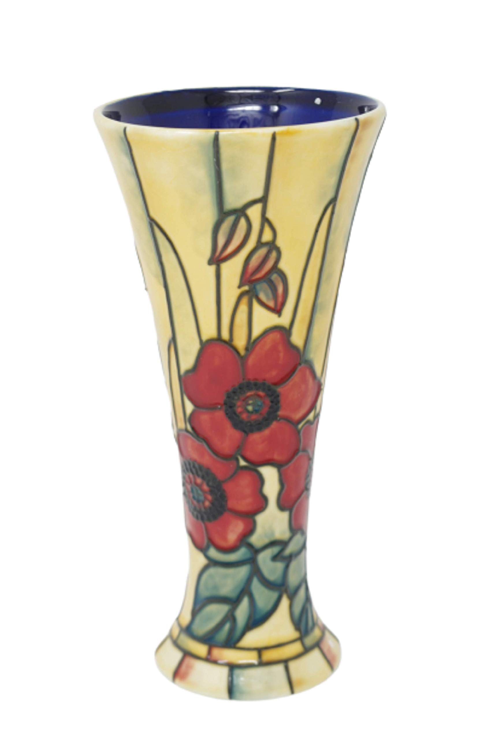 Old Tupton Ware Poppy 20cm 8" Slim Vase New