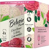 Belvoir Farm Elderflower &amp; Rose Sparkling Lemonade | Delicious On It's Own Or As A Mixer | Product of UK | 4 Cans, 8.4 fl oz (250mL)