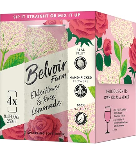 Amazon.com : Belvoir Farm Non Alcoholic Peach Bellini 4-Pack of
