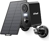 ieGeek 2K Solar Wireless Security Camera Outdoor with Color Night Vision