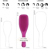 Tangle Teezer Ultimate Detangler Hairbrush Electric Raspberry Pink view 3