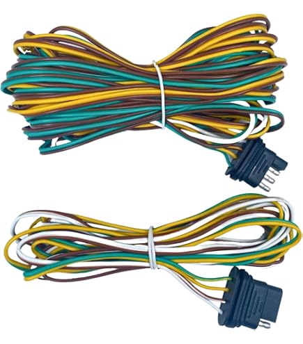 Trailer Tail Light Adapter & 20-Foot Wiring Kit With Plug - For Towing Boats & RVs 8 thumbnail image