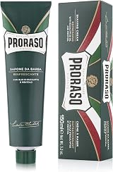 Proraso Shaving Cream Tube 150ml Green with Eucalyptus Oil Menthol Italy