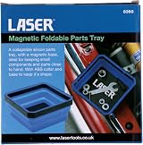 Laser 8360 Magnetic Foldable Parts Tray Blue - Small Tools Fixings Storage view 5