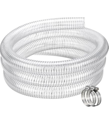 PVC WIRE REINFORCED SUCTION & DELIVERY HOSE NON TOXIC STEEL SPIRAL HELIX PVC WIRE REINFORCED SUCTION & DELIVERY HOSE NON TOXIC STEEL SPIRAL HELIX