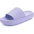 BRONAX Pillow Slippers for Women and Men | House Slides Shower Sandals | Cushioned Thick Sole
