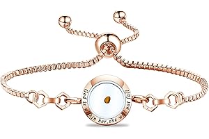 FAADBUK Christian Mustard Seed Bracelet Christian Gift Psalm 46:5 God Is Within Her She Will Not Fall Mustard Seed Jewelry Bracelet Religious Gift Jewelry