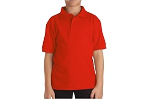 Dickies Boys' Short Sleeve Pique Polo