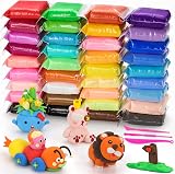 QMay Air Dry Clay 36 Colors Ultra Light No-Bake Non-Toxic Modeling Clay view 1