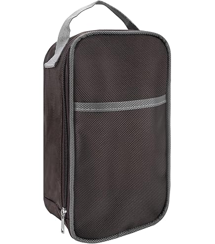 Linkidea Insulated Food Jar Carry Bag, Neoprene Small Lunch Bags For Women, 2 Ways Insulated Lunch Bags For Jar With Shoulder Strap, Compatible With Thermos 16 Oz Food Jar (Black