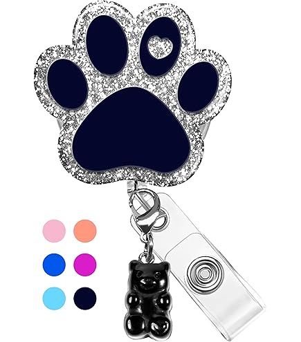 Retractable Badge Reel Clip, Badge Holder With Alligator Clip, Cute Badge Clip On ID Name Card Holders For Nurse Doctor And Office (3Pack Pretty Cats