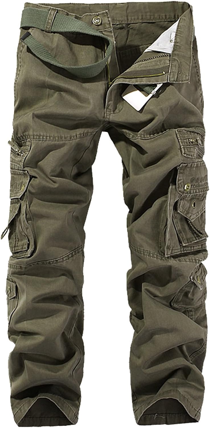 mens camo work trousers