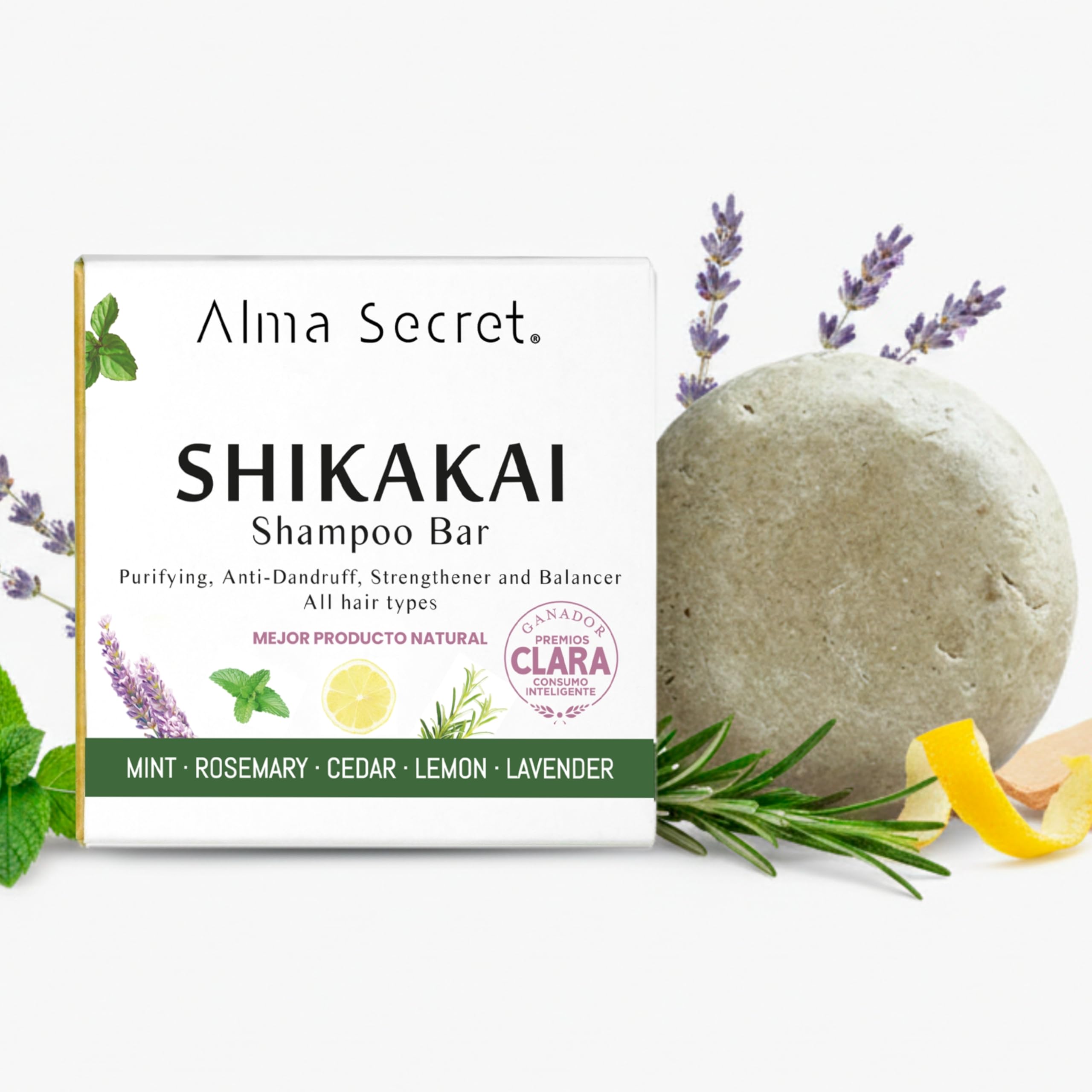 Shikakai solid shampoo (fall, dandruff) 85 g