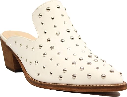 studded mules