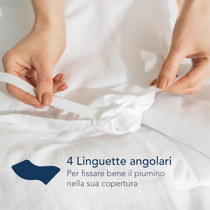 - Piumino Estivo Letto Matrimoniale - 220x240cm - Leggero - 150gsm