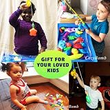 CozyBomB Magnetic Fishing Toys Set with Poles Net Train Kids Bath Pool Social view 8