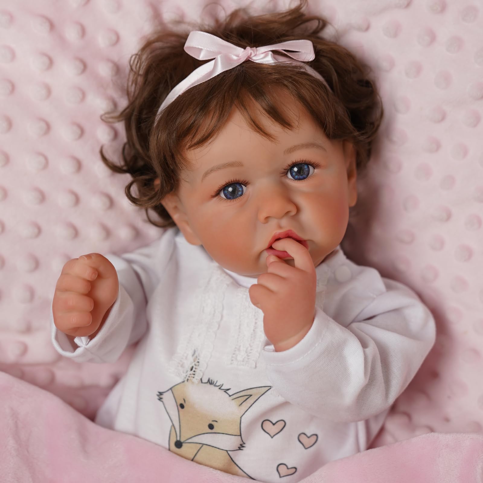 BABESIDE Baby Dolls Girl – 20 Inch Lifelike Handmade Silicone Baby Doll, Real Life Baby Doll with Accessories, Gift for Girls Age 3+ Pretend Play & Collection