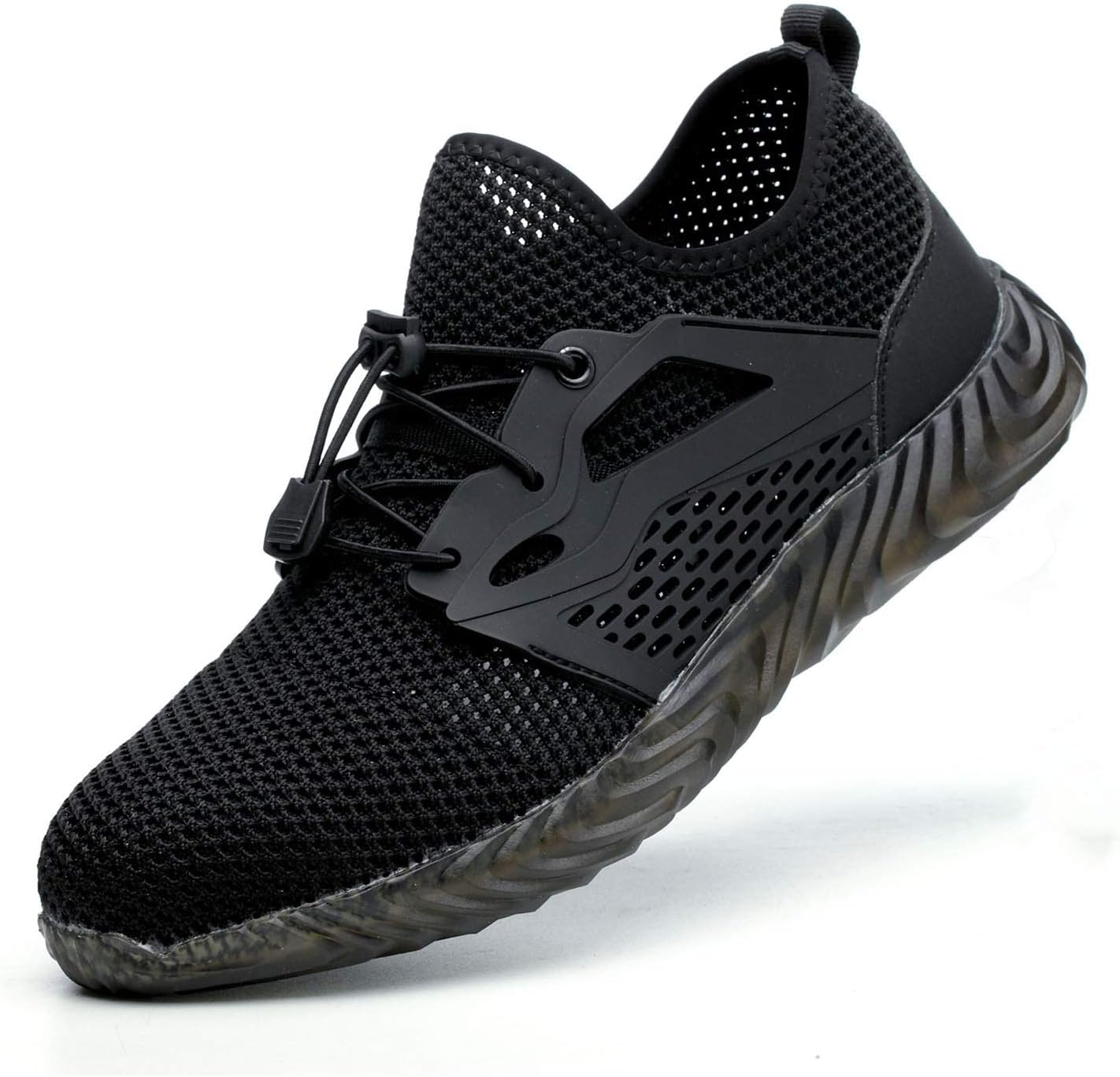 SUADEX Indestructible Steel Toe Shoes Men Women, Work Safety Shoes Working Shoes Industrial Construction Shoes